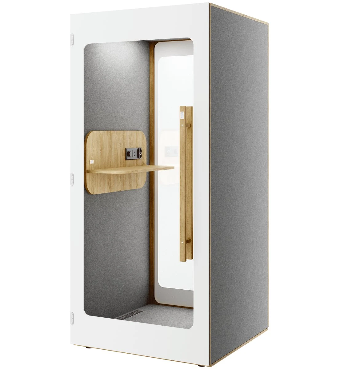 HIDE H1 Glass White