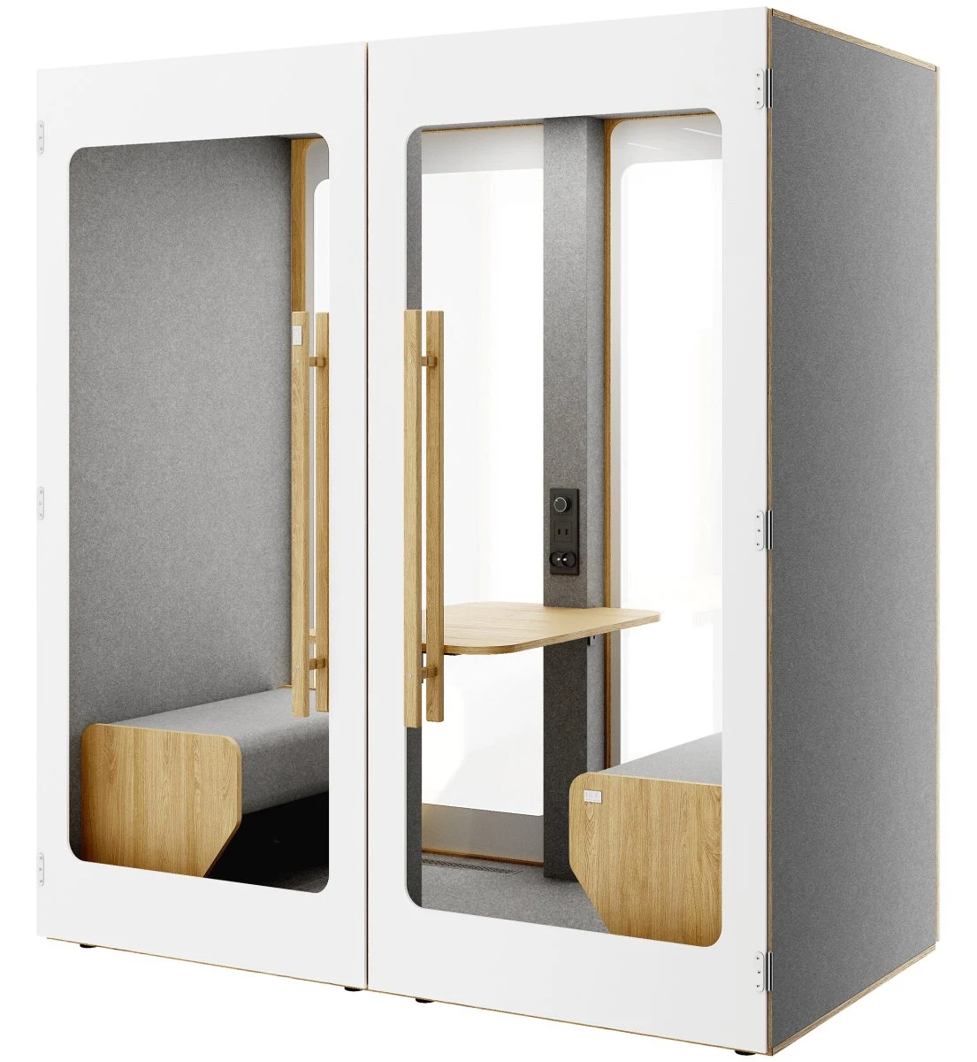 HIDE H2 Glass White